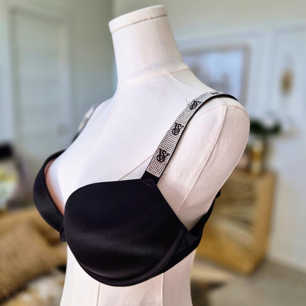 Victoria's Secret Bombshell Push Up Bra w/ Shine Straps